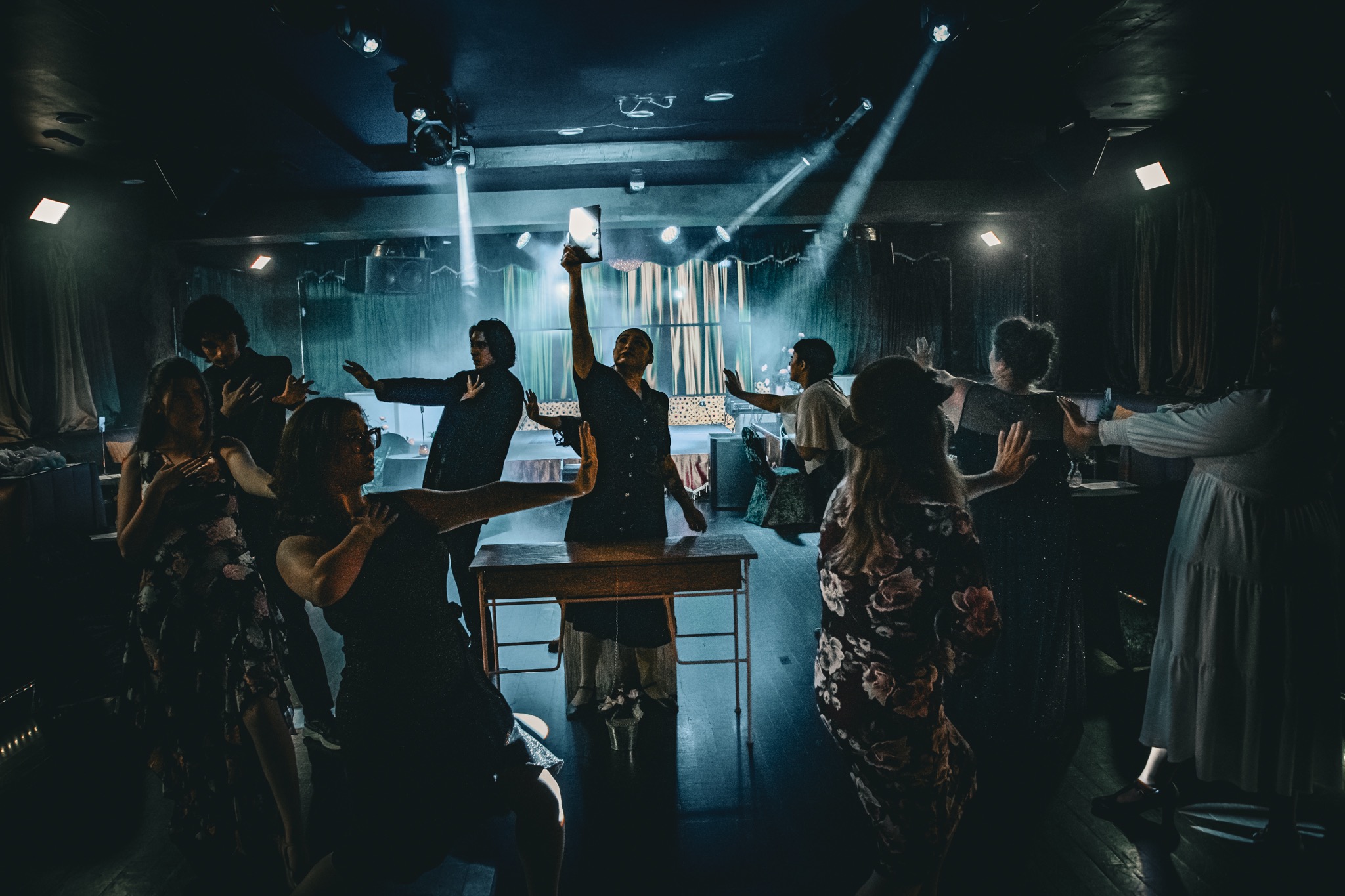 Production photograph from Violet