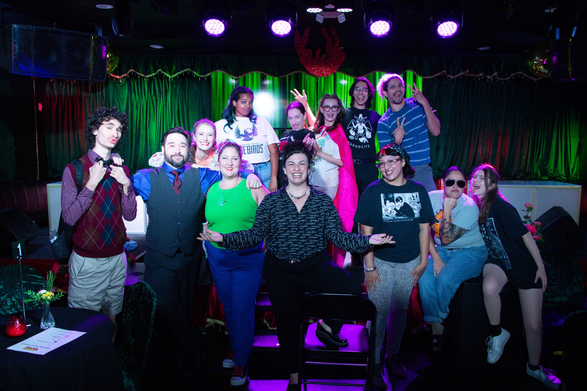 SPEAK cast photograph