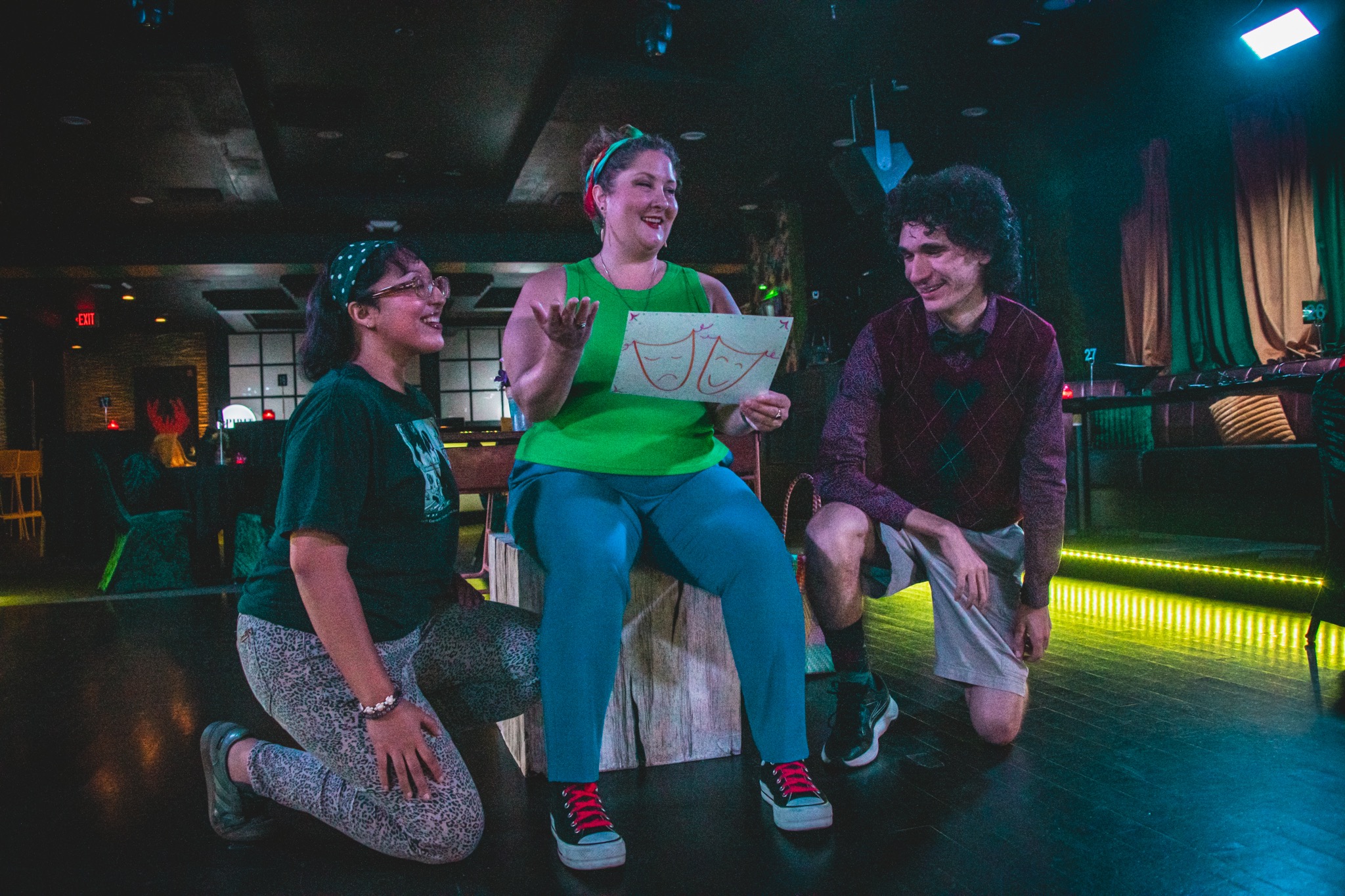 Production photograph from Miss Erica's Acting Class